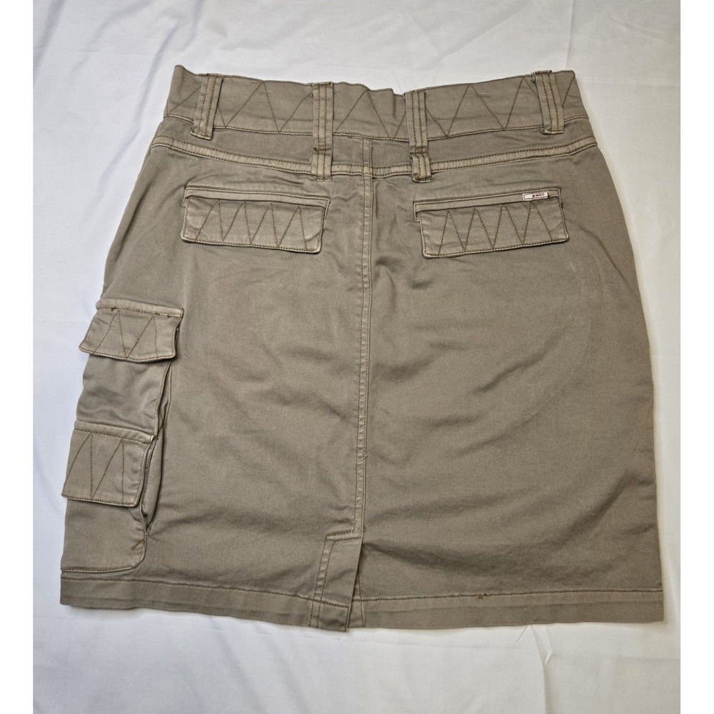 Gramicci Skirt NWT Womens Size 6 Khaki Cargo Side Pocket Utility Sporty Stretch‎ - Picture 7 of 8